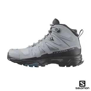 Salomon 女 X ULTRA 4 GTX 中筒登山鞋 L41624900【野外營】深礦灰/黑/軍藍 健行鞋