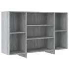 Wooden Sideboard Grey Kitchen Living Room Buffet Storage Cupboard Rack Cabinet