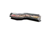 ItaliaCool Coner External Glass Curved Front Glass Deli Display CN90E
