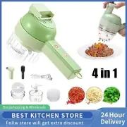 New Upgraded Electric Food Chopper Vegetable Chopper Grinder Machine Peeler