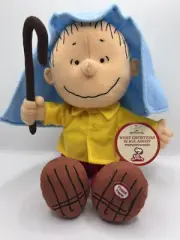 Peanuts Linus Shepherd What Christmas Is All About Charlie Brown Plush Hallmark