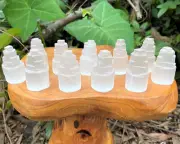 Mini Selenite Towers, 2.5" (Natural Selenite Skyscraper, Selenite Crystal Tower)