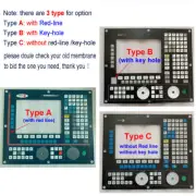 Fit for FAGOR CNC 8055i-K MC 8055i-KMC Membrane Keypad Switch 1-Year Warranty