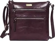 [ASSOTS] Crossbody Bags for Women – Real Leather Bag with Multiple Pockets and Adjustable Strap – Perfect for Daily Use and Gifting
