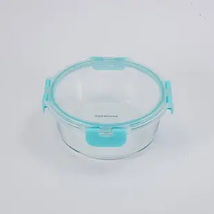 【生活工場】食在圓形耐熱玻璃保鮮盒950ml