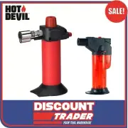 Hot Devil Cordless Butane Gas Powered Torch (Bonus Pack) - HD8000