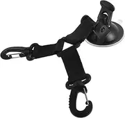 Mikinona Heavy Duty Dual Hook Suction Cup for Car Tent Camping Reliable Suction Technology for Window and Smooth Surfaces Down for Organizing Gear and Equipment