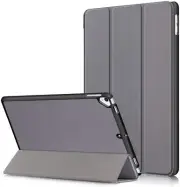 Slim Stand Grey Protective Case Cover for iPad 10.2 & 10.5 Case 2019 7th Gen