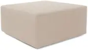 James Allan HEOF22313 Sensibility Square Ottoman Cover - Cover - Sand
