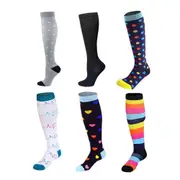 Compression Socks L/XL for Women Men Medical Nursing Travel Sport Running Stocking