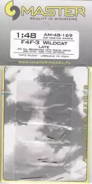 MASAM48169 1:48 Master Model - F4F-3 Wildcat Late .50 Cal Brownings with Round