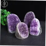 AMETHYST CRYSTAL CLUSTERS STONE URUGUAY DEEP PURPLE RAW GEOD