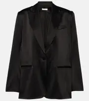 [The Sei] The Sei Silk blazer AU 6 black