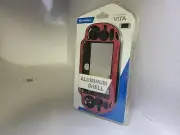 NEW Red/Pink PS Vita Plastic & Aluminum Shell Case for PSVita PS Vita 1000 #Z5