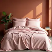 Royal Comfort 1000TC Balmain Bamboo Cotton Sheets Set King Blush