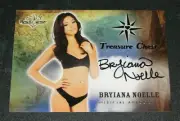 2015 Benchwarmer BRYIANA NOELLE Treasure Chest Black Ink Autograph PLAYBOY Sexy