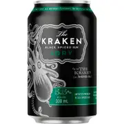 The Kraken Spiced Rum & Dry Can 330mL