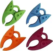24pcs Sewing Spool Holders Durable Thread Clips for Domestic Sewing Machines Prevent Unwinding Vibrant Colors