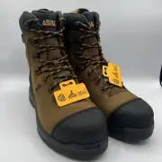 Ariat Men's Turbo Outlaw 8" LaceUp Met Guard Work Boot Carbon Toe 10033998 8.5D