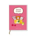 【ORIENTAL BERRY】2022年 A6月記事手帳－CUCHIBASI SAKUZO 箱貓【金石堂】