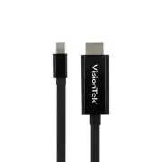 VisionTek - Mini DisplayPort to HDMI 2.0 2M Cable (M/M) - 901215