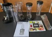 Ninja® Nutri-Blender Plus BN302Q Series 700-Watt Personal Blender w/accessories