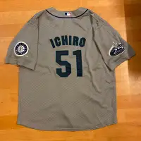 在飛比找Yahoo!奇摩拍賣優惠-日本職棒 鈴木一朗 ICHIRO # 51 球迷版 棒球衣（