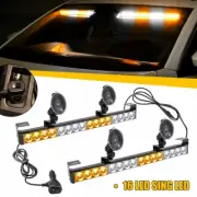 LED Emergency Strobe Rooftop Double Side Bar Traffic Advisor Light Flash Warning