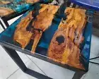 Epoxy Table, Resin Table, River Table, Dining Table, Epoxy Hand Made Furniture