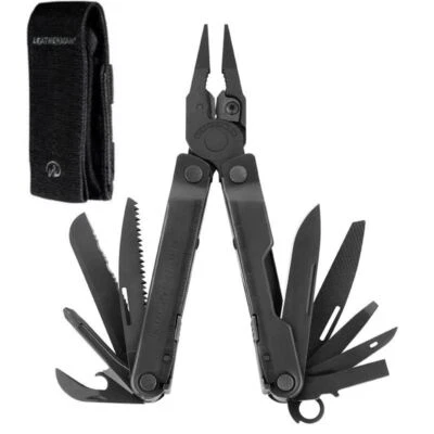 Leatherman Rebar Black Multi-Tool With Molle Sheath