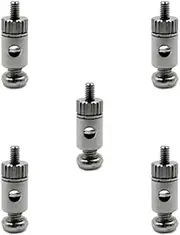5PCS 2mm Pushrod Connector Adapter Push Rod Linkage Stopper for RC Airplane Helicopter Boat Ship DIY Model Toy Parts (2mm)