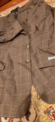NEW HICKEY FREEMAN US MADE BLAZER 46X LONG ALL WOOL ROCHESTER BIG TALL $995
