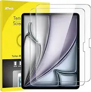 JETech Screen Protector for iPad Air 13-Inch M3/M2 (2025/2024), 9H Tempered Glass Film, HD Clear, 2-Pack