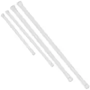 New Adjustable Tension Curtain Rod Spring Load Heavy-Duty Steel for 4 Sizes