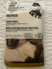 NEW 5- 2 pk Tremor Staining or Varnish Pad Applicator