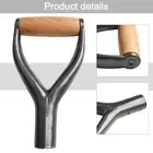 Handshake Shovel Handle Iron Spade Handle Outdoor Tasks Versatile Replacement