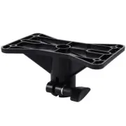 Exterior Speaker Mounting Bracket Insert Mount Cabinet Stand for Stage (Black)