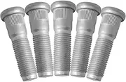 Mysttoo Wheel Studs M14x1.50 Lug Stud 57mm Bolt Compatible with 2012-2023 Tesla Model 3 S X Y; 2011-2024 Jeep Wrangler Grand Cherokee Dodge Durango Ram 1500 4000 (5PCS)