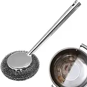 Stainless Steel Scrubber - High-Density Polishing Stainless Steel Scrubbing Pads,Portable Scouring Pads for Pots Cookers Tableware Sinks Range Hoods