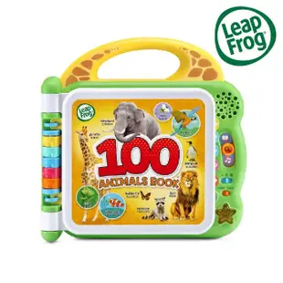 【LeapFrog】100單字互動認知圖鑑(動物、地點、單字)