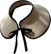 [Baluue] 1Pc Summer with Wide Brim and Fashion Sun Protection Hat for Outdoor Activities Lightweight Sunshade Hat for Women Beige