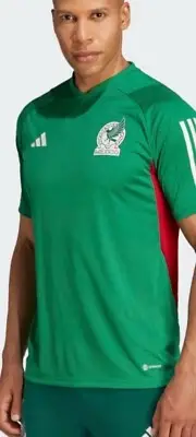 NWT Mexico Adidas Climalite 2022 Pre Match Training Jersey Mens XL