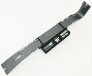 GRIP TOOLS HEAVY DUTY 16" PRYBAR FLAT PRY BAR NAIL PULLER FORGED STEEL #60061