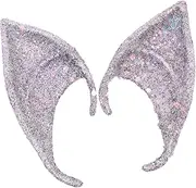CIYODO 1 Pair Latex Fairy Ears for Halloween Cosplay 12cm Bagged Sparkling Halloween Accessory