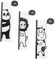 HAPINARY Acrylic Memo Board Set 3pcs Monitor Accessory Household Note Board Compact Reusable Daily Use for Home Office