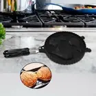 Aluminum Alloy Taiyaki Pan with Long Handle Pancake Maker for Home Dorm Cafe