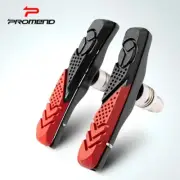 PROMEND Aluminum Housed Brake Pads for MTB Bikes Rubber Blocks Touring