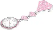 [LIFKOME] Nurse Table Vintage Watch Nurse Watch Nurse Pocket Watch Accessories for Watches Digital Watch Wrist Stopwatch Nurse Badge Nurse Accessories for Work Glass Pink