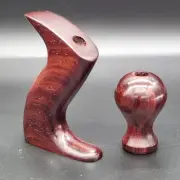 Cocobolo Tote & Knob for Stanley No 3, 4, or 5 1/4 Hand Plane w/ Low Knob