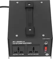 Step Up Transformer Converter Heavy Duty Portable Practical Voltage Converter for Home and Industrial Use